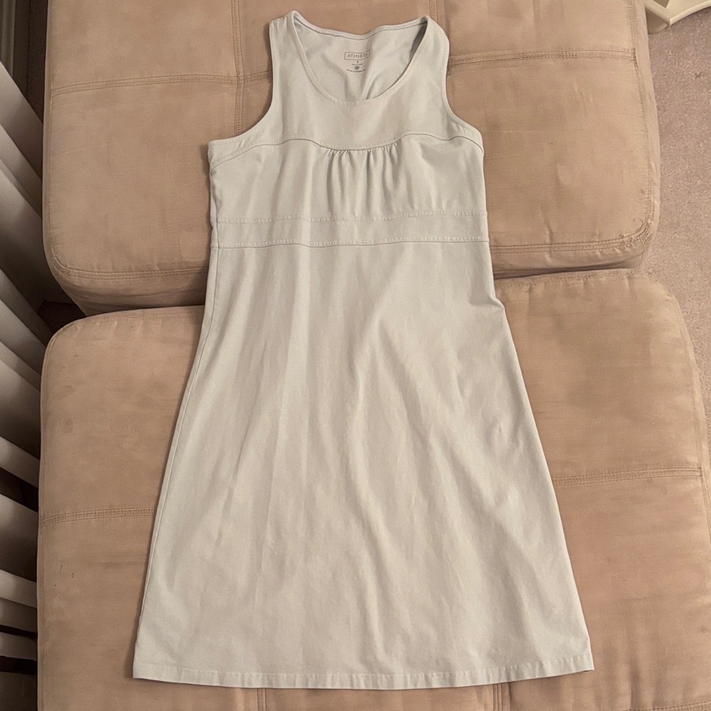 Comfy Athleta Women’s Light Gray Mini Dress size small